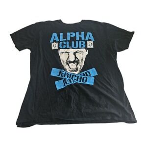 PRO WRESTLING TEES ALPHA CLUB  CHRIS JERICHO AEW NJPW TSHIRT NEW‎ SIZE 2XL